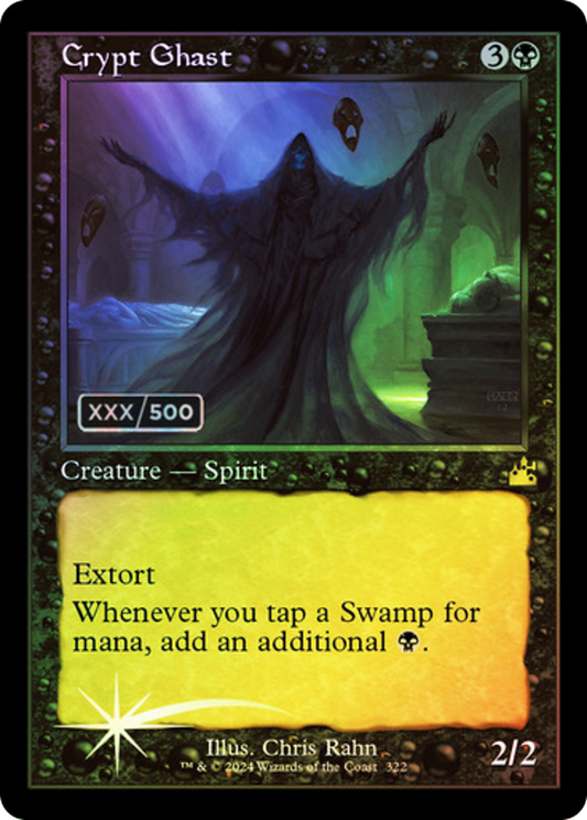 Crypt Ghast (RVR-322Z) (Foil) (Serialized)