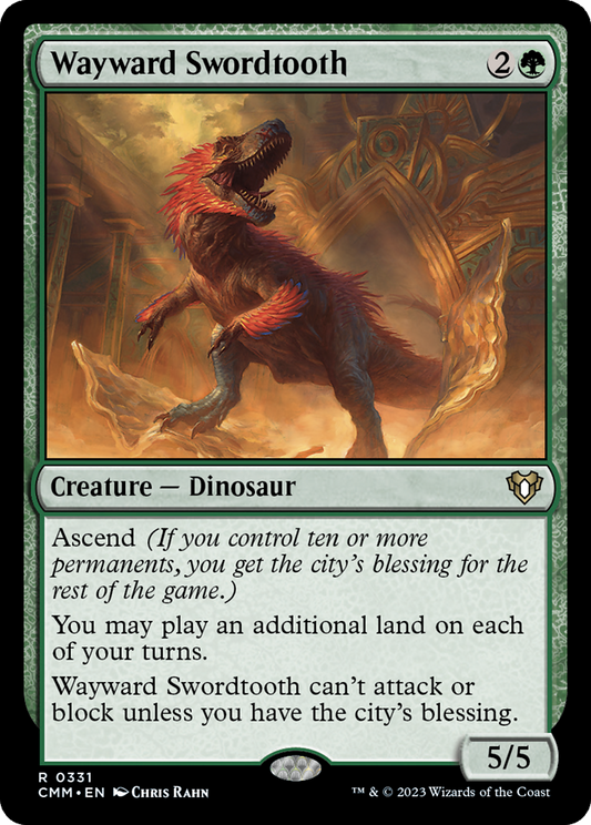 Wayward Swordtooth (CMM-331)