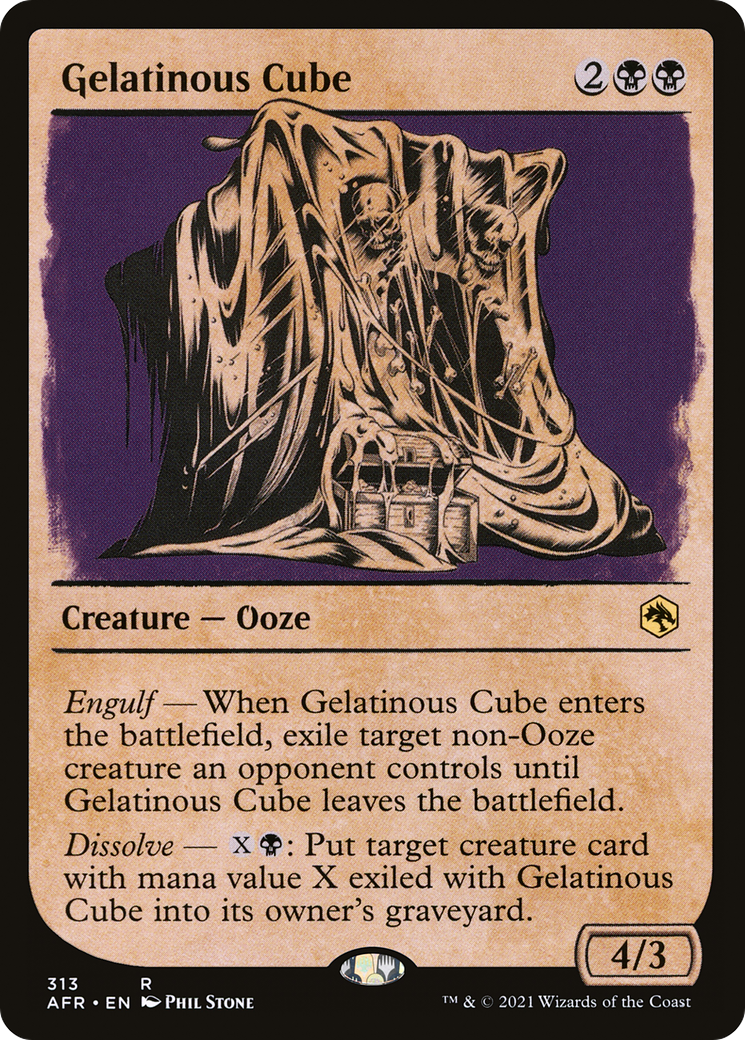 Gelatinous Cube (AFR-313) (Showcase)