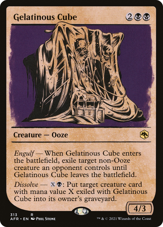 Gelatinous Cube (AFR-313) (Showcase)