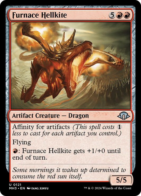 Furnace Hellkite (MH3-121) (Foil)