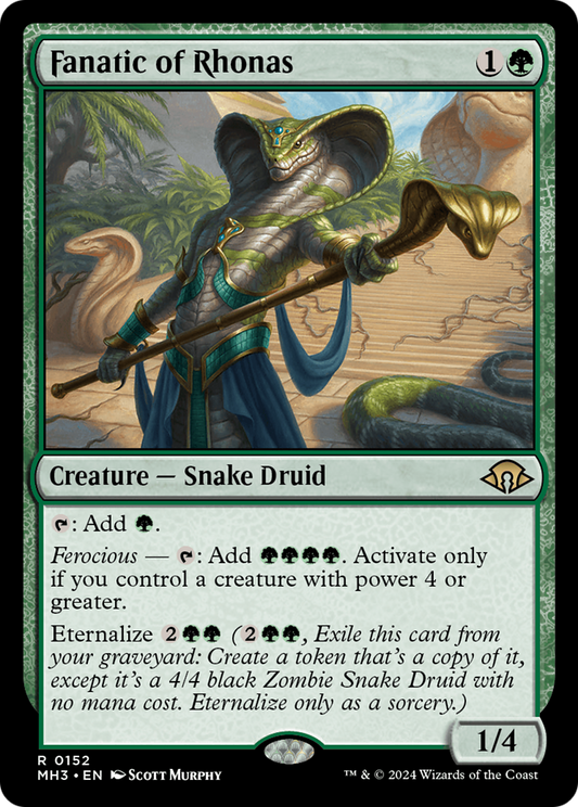 Fanatic of Rhonas (MH3-152) (Foil)