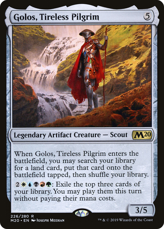 Golos, Tireless Pilgrim (M20-226) (Foil)
