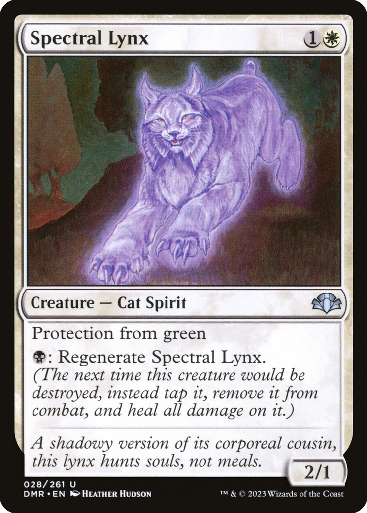 Spectral Lynx (DMR-028) (Foil)