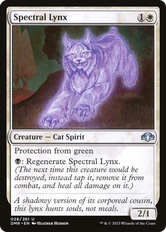 Spectral Lynx (DMR-028) (Foil)