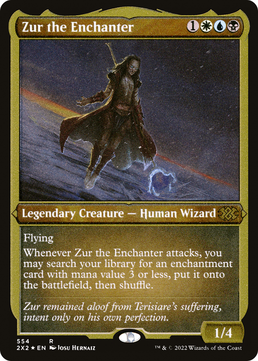 Zur the Enchanter (2X2-554) (Etched Foil)