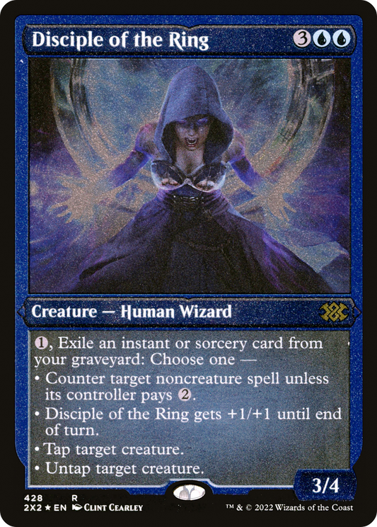 Disciple of the Ring (2X2-428) (Etched Foil)