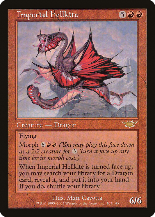 Imperial Hellkite (LGN-103) (Foil)