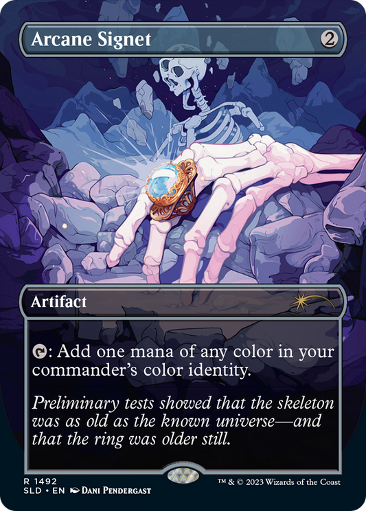 Arcane Signet (SLD-1492) (Borderless) (Galaxy)
