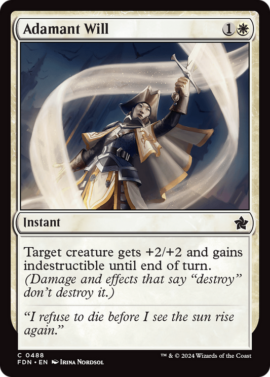 Adamant Will (FDN-488)