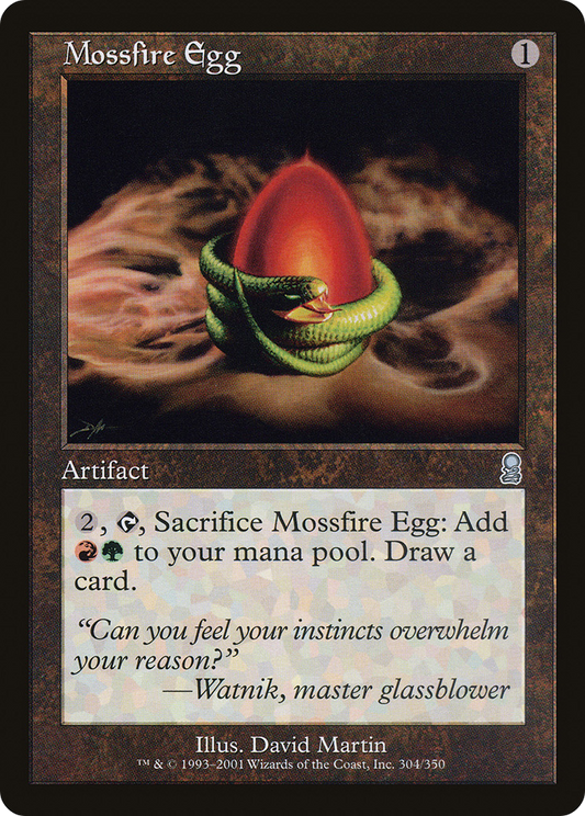 Mossfire Egg (ODY-304) (Foil)