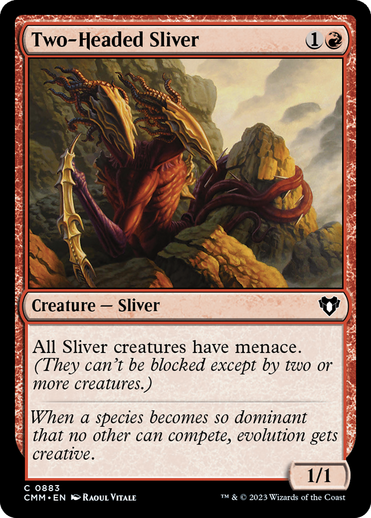 Two-Headed Sliver (CMM-883)