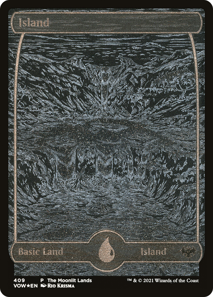 Island (VOW-409) (Etched Foil)