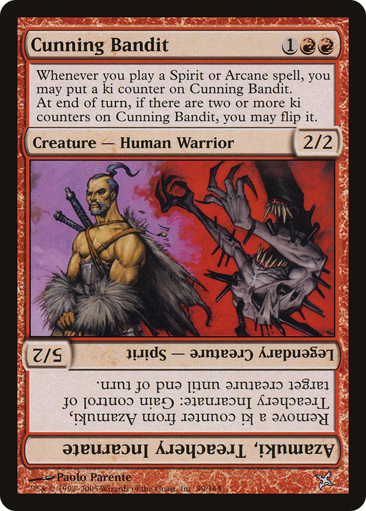 Cunning Bandit // Azamuki, Treachery Incarnate (BOK-099)
