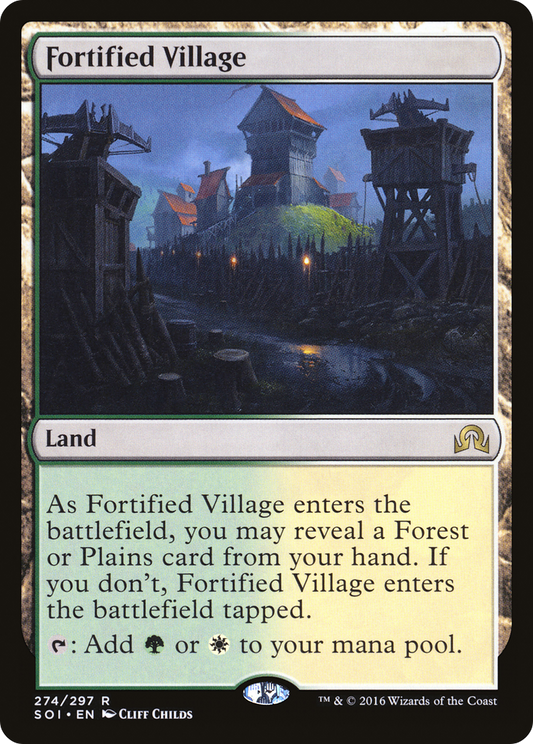Fortified Village (SOI-274) (Foil)