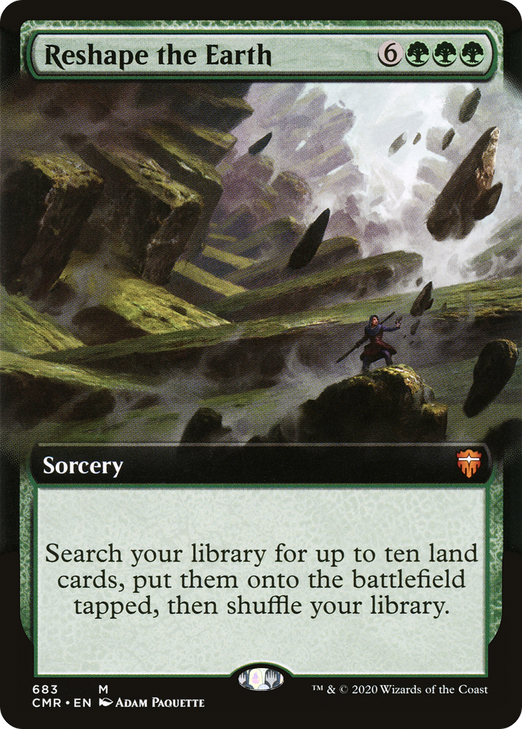 Reshape the Earth (CMR-683) (Extended Art)