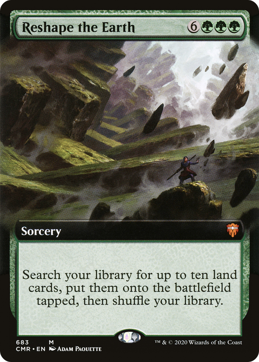 Reshape the Earth (CMR-683) (Extended Art)