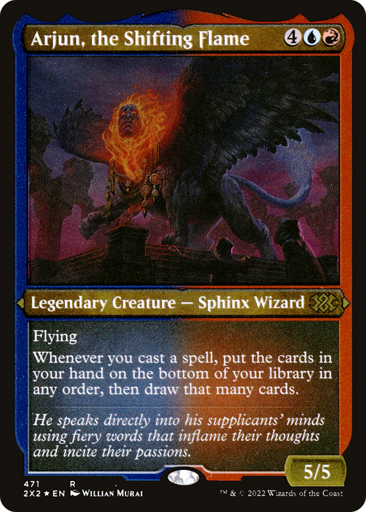 Arjun, the Shifting Flame (2X2-471) (Etched Foil)