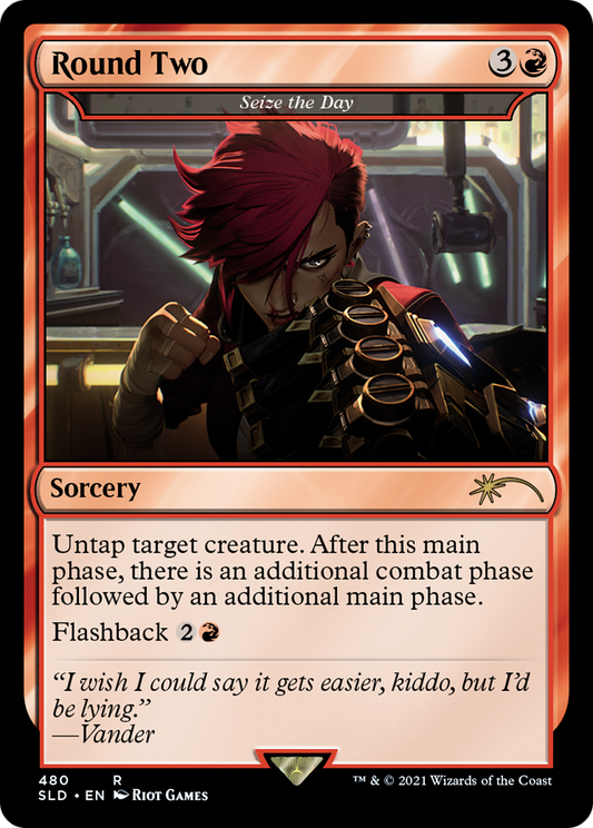 Round Two / Seize the Day (SLD-480) (Foil)