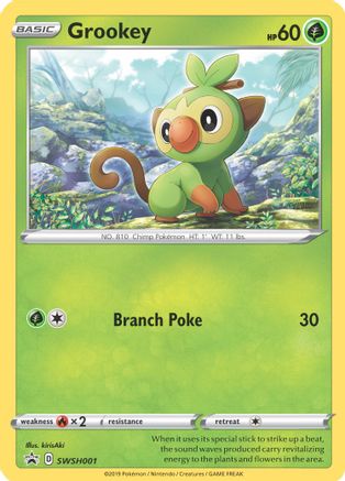 Grookey (SSP-SWSH001) (Holofoil)