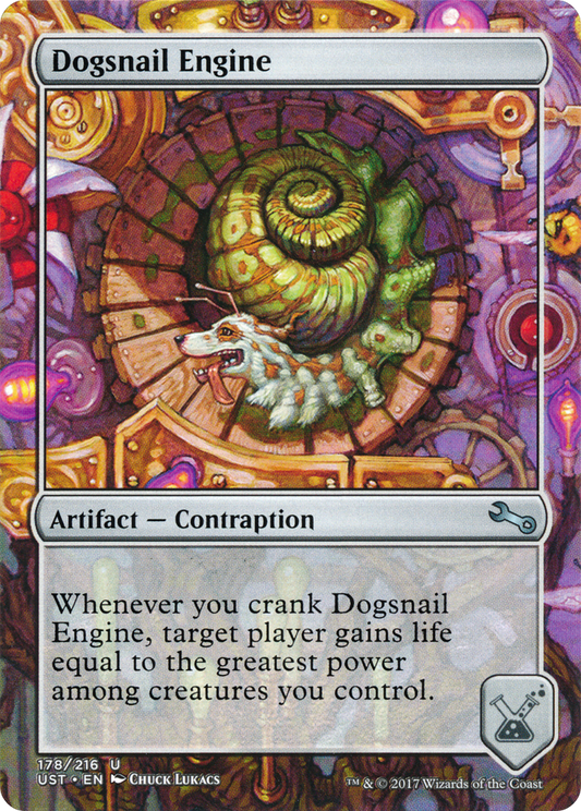 Dogsnail Engine (UST-178) (Borderless) (Foil)