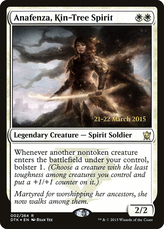 Anafenza, Kin-Tree Spirit (PRE-02S) (Foil)