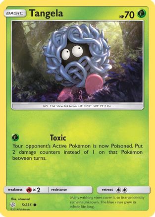 Tangela (CEC-) (Reverse Holofoil)