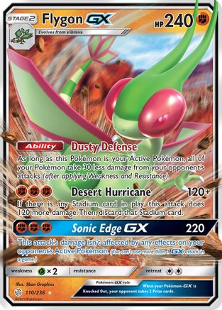 Flygon GX (CEC-110) (Holofoil)