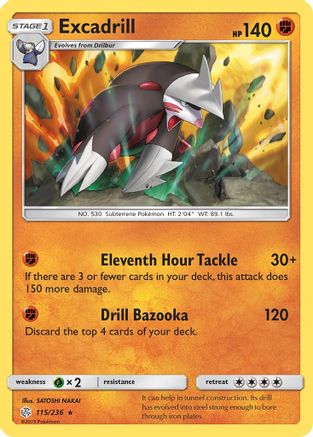 Excadrill (CEC-) (Reverse Holofoil)