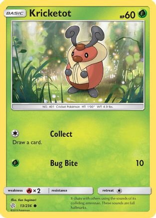 Kricketot (CEC-013) (Reverse Holofoil)