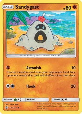 Sandygast (CEC-) (Reverse Holofoil)