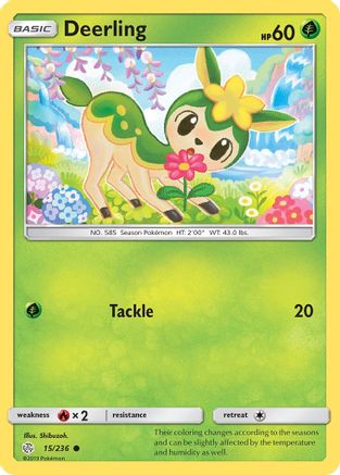 Deerling (CEC-015) (Reverse Holofoil)