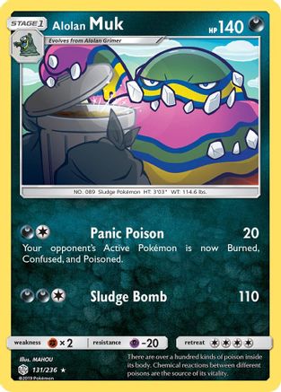 Alolan Muk (CEC-131) (Reverse Holofoil)