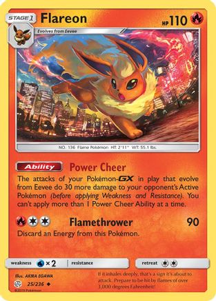 Flareon (CEC-025) (Reverse Holofoil)