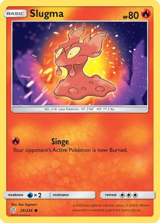 Slugma (CEC-026) (Reverse Holofoil)