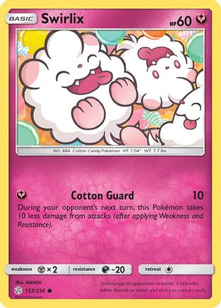 Swirlix (CEC-153) (Reverse Holofoil)