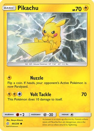 Pikachu (CEC-066) (Reverse Holofoil)
