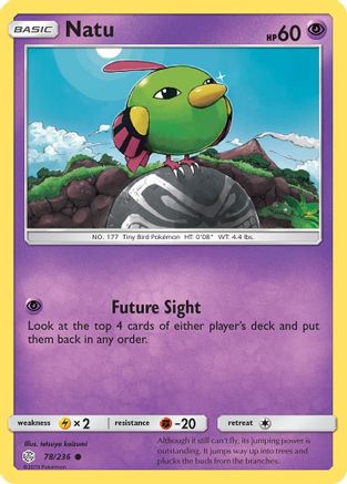 Natu (CEC-078) (Reverse Holofoil)