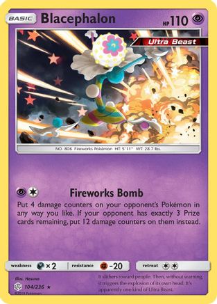 Blacephalon (CEC-104) (Reverse Holofoil)