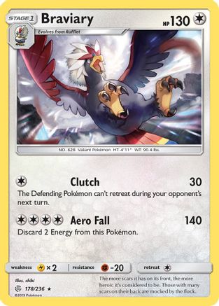 Braviary (CEC-) (Reverse Holofoil)