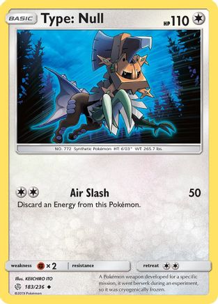 Type: Null (CEC-183) (Reverse Holofoil)