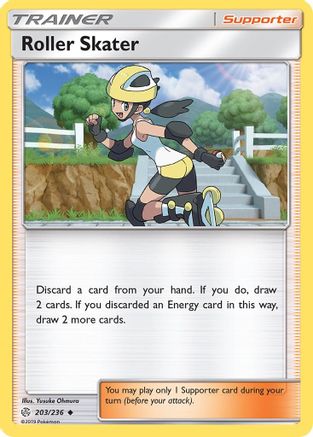 Roller Skater (CEC-203) (Reverse Holofoil)