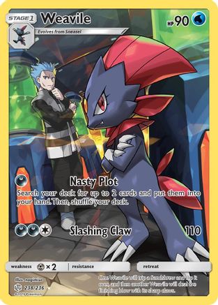 Weavile (Secret) (CEC-238) (Holofoil)