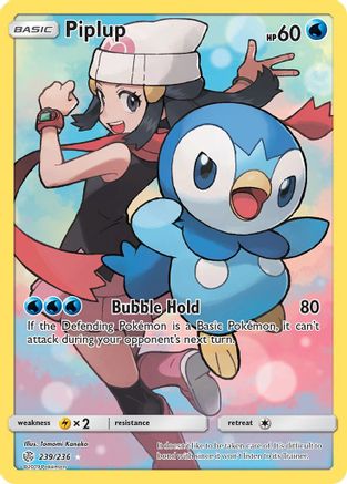 Piplup (Secret) (CEC-239) (Holofoil)