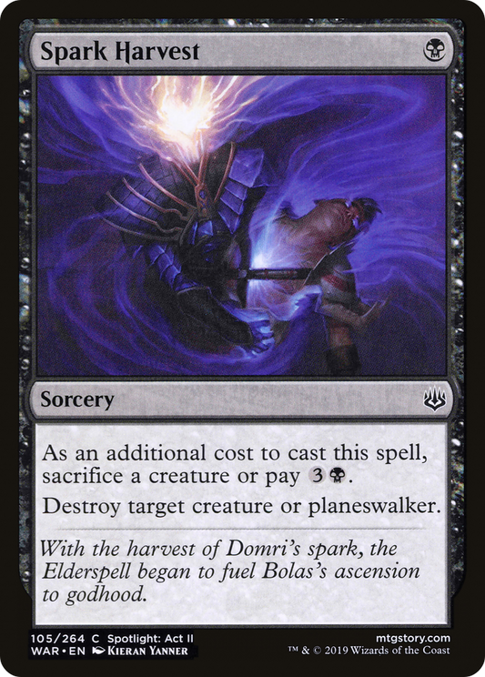 Spark Harvest (WAR-105) (Foil)