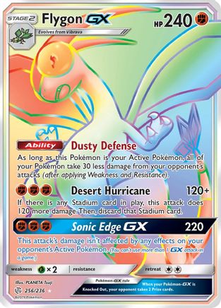 Flygon GX (Secret) (CEC-) (Holofoil)
