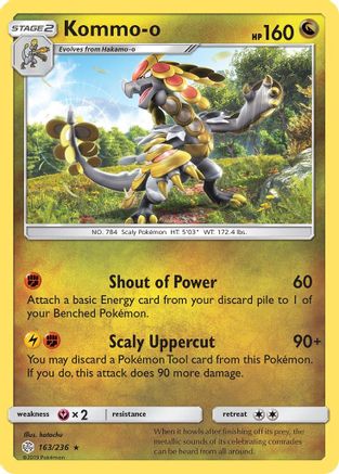 Kommo-o (CEC-163) (Reverse Holofoil)