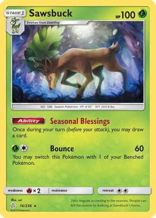 Sawsbuck (CEC-) (Reverse Holofoil)