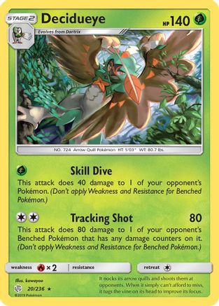 Decidueye (CEC-020) (Reverse Holofoil)