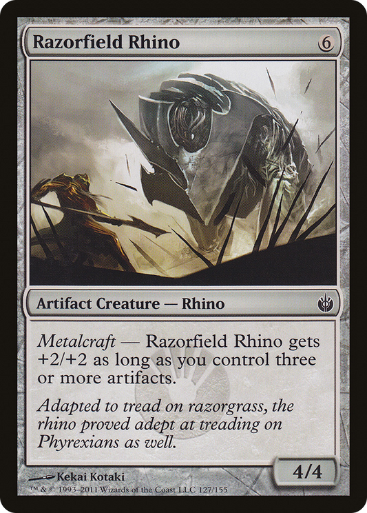 Razorfield Rhino (MBS-127) (Foil)